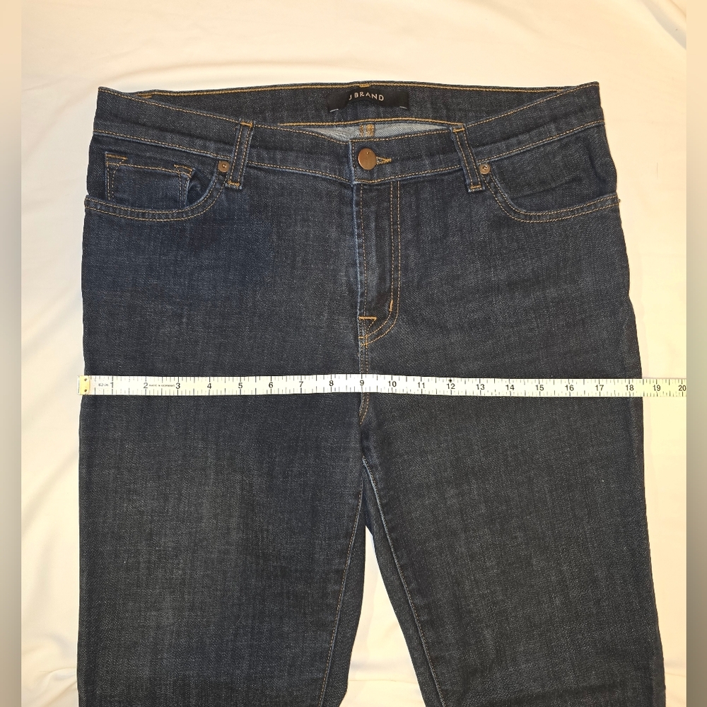 J Brand Aidan Straight Leg Boyfriend Jeans | Size 28 | Dark Blue Wash - Picture 11 of 16